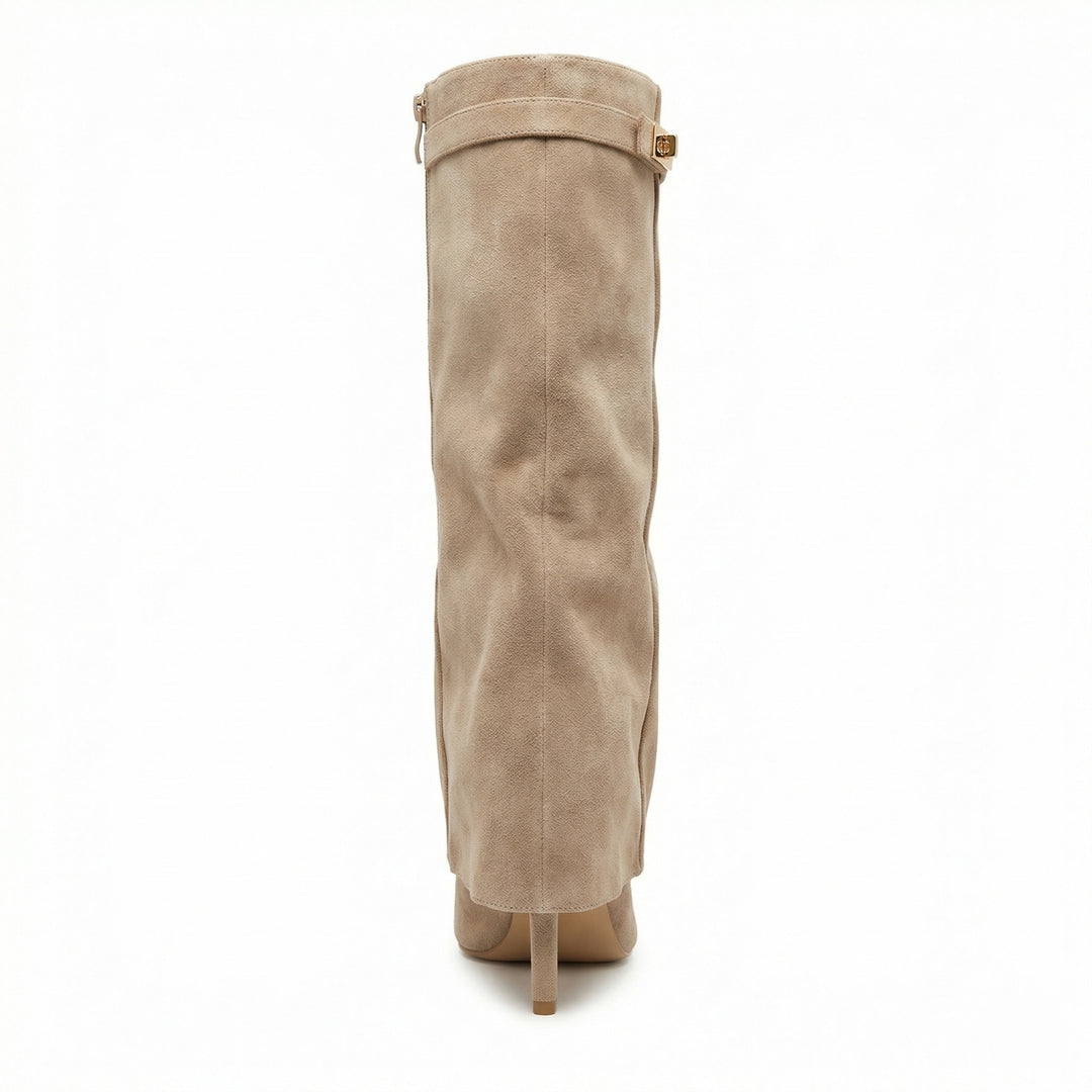 Wildlederstiefel Für Damen EB