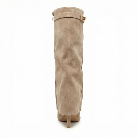Wildlederstiefel Für Damen EB