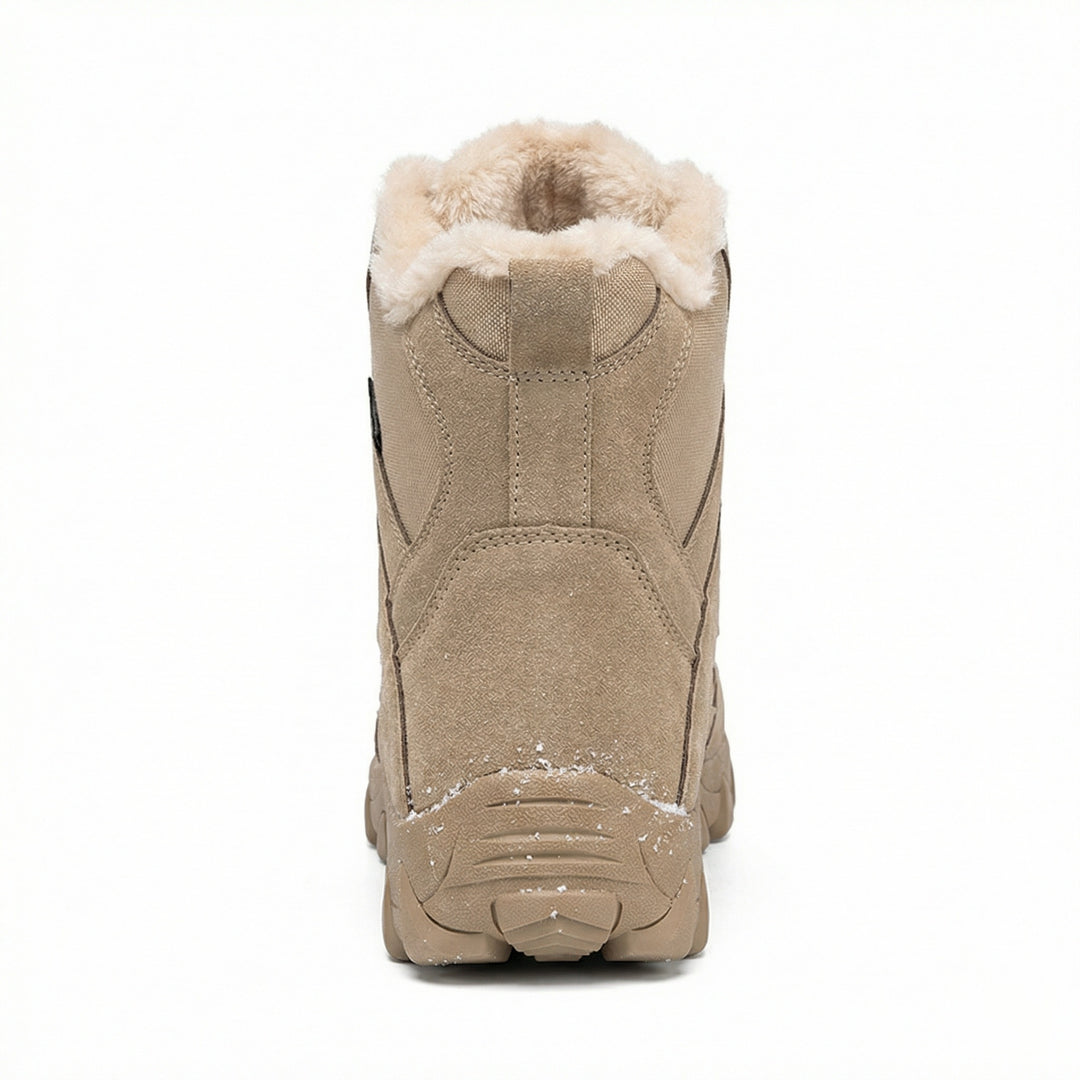 Herren wetterfeste Winterstiefel mit isolierender Fütterung und rutschfester Sohle EB