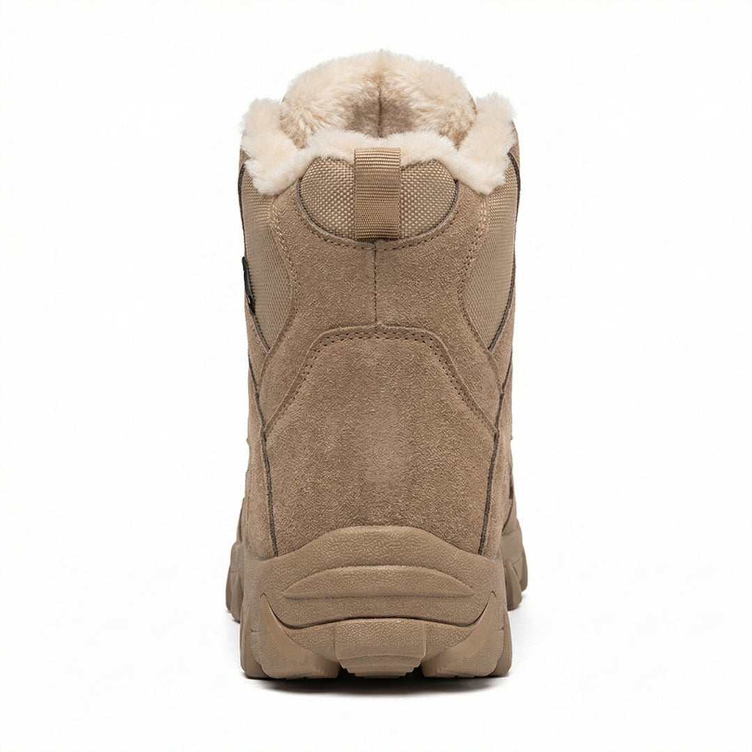 Herren wetterfeste Winterstiefel mit isolierender Fütterung und rutschfester Sohle EB