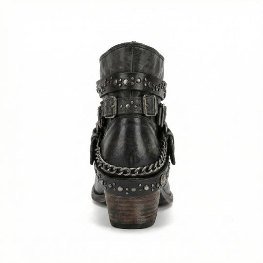 EBMode | Vintage-Kettenstiefel