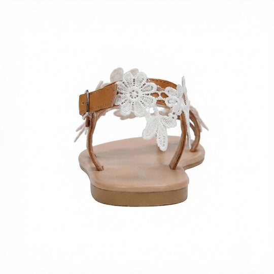 EB | Romantische Blumenhochzeitssandalen
