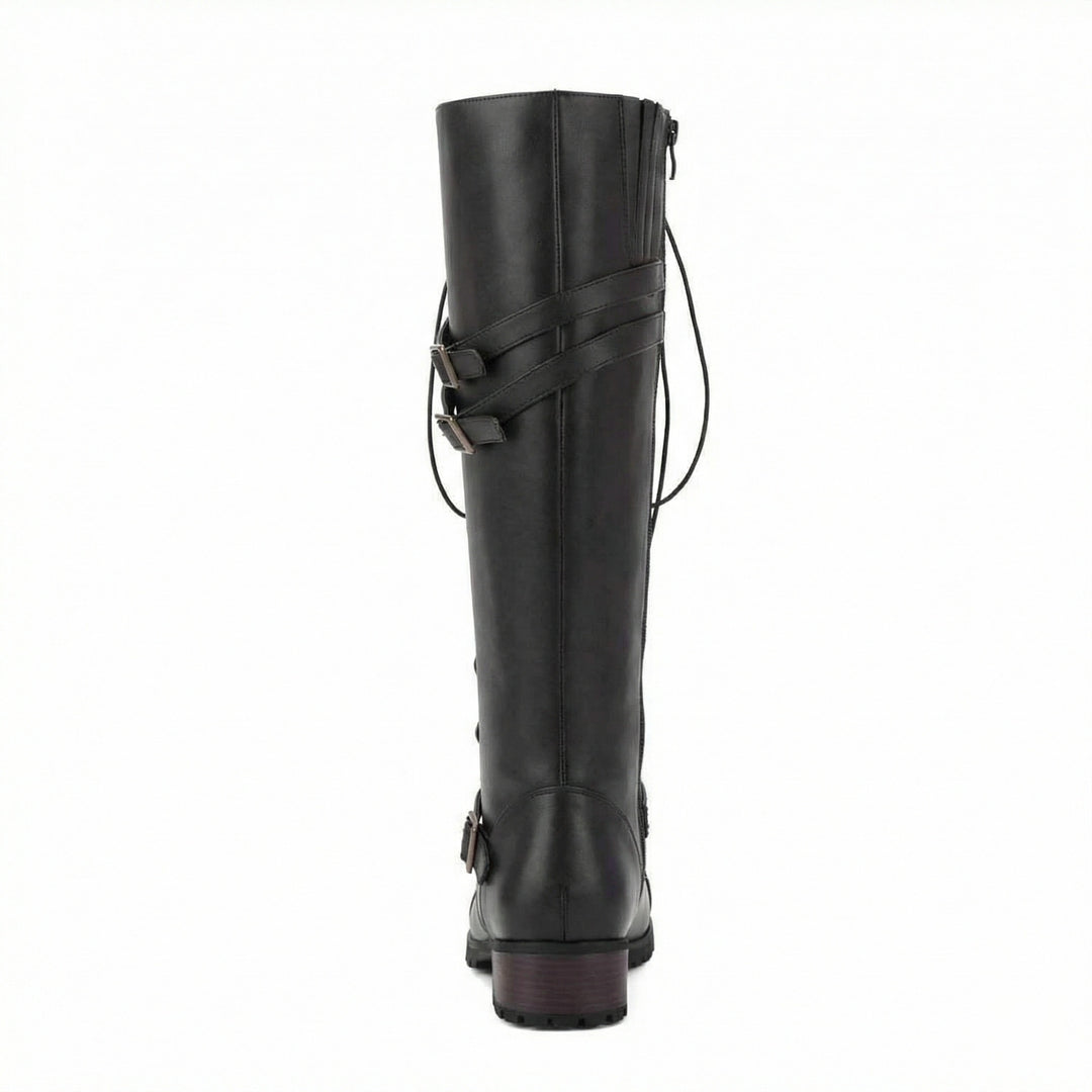 Steampunk-Inspirierte Damen Schnürstiefel EB