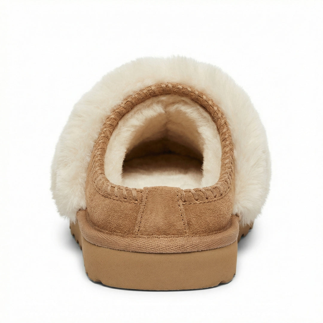 Winterhausschuhe - Warm - Fell - Hausschuhe - Damenschuhe EB