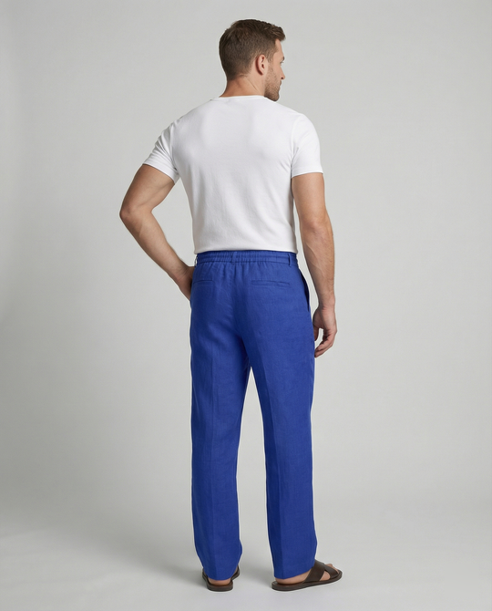 Herren Freizeithose mit elastischem Bund und praktischen Taschen EB
