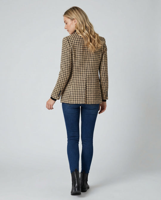EB | Kariertes Doppelbreasted Blazer
