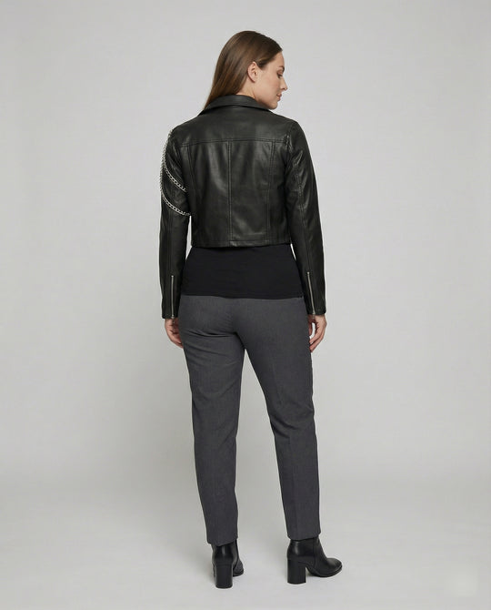 EB | Gekürzte Biker Jacke