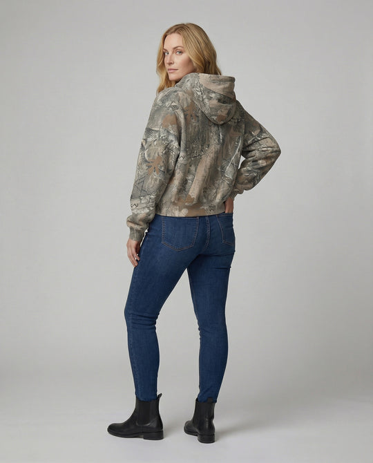 EB | Vintage Street Print Übergroße Hoodie