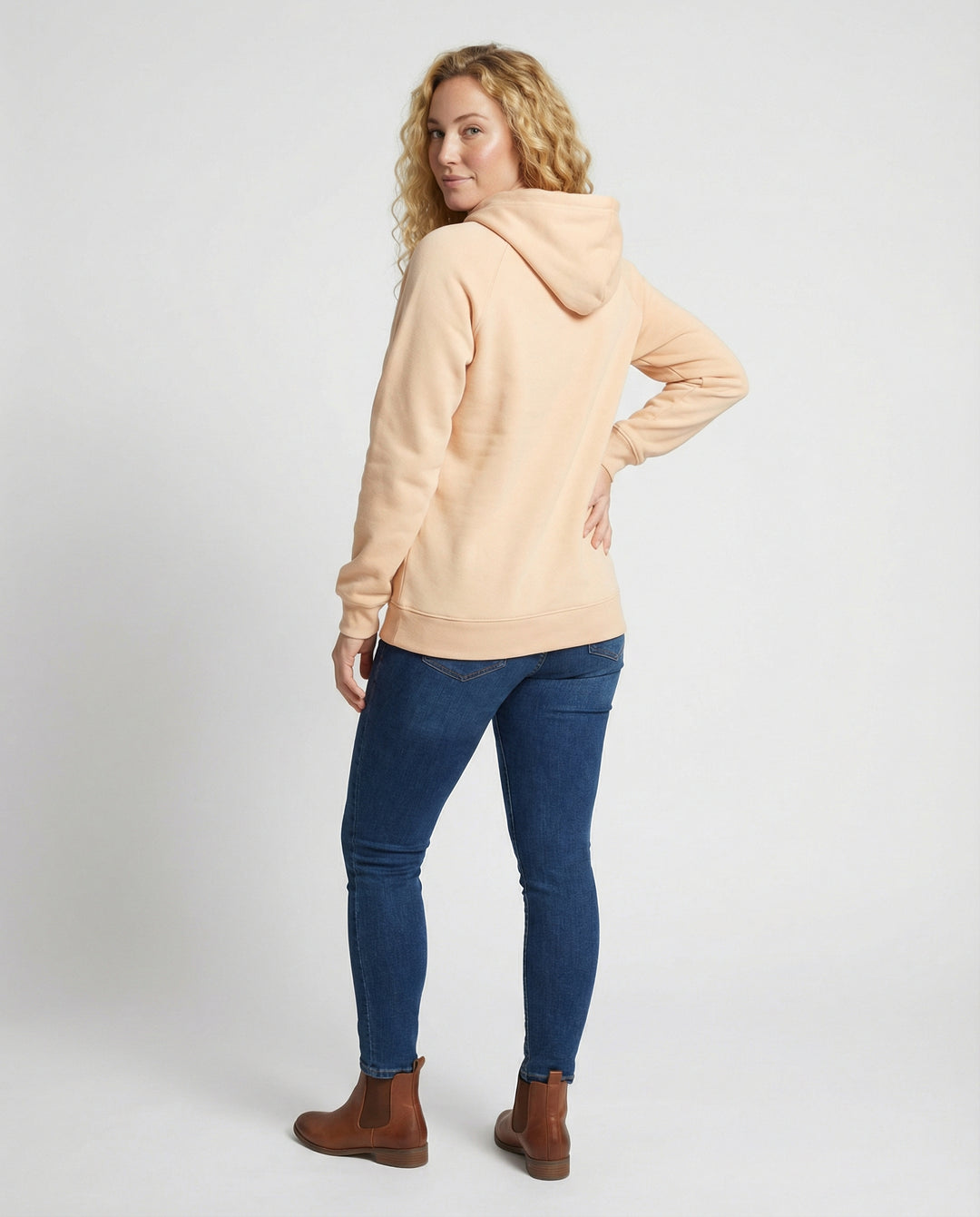 Damen Kapuzenpullover mit Liebes-Design | EB