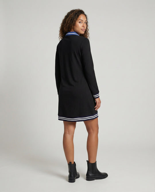EB | Kleid mit Reißverschluss und Reverskragen