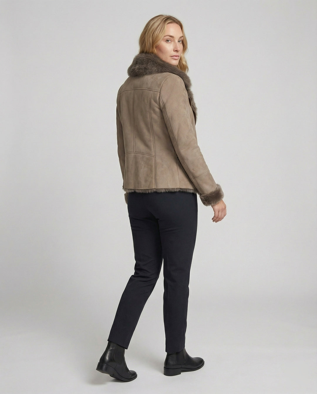 EB | Winterjacke mit Elegantem Kragen für Den Winter