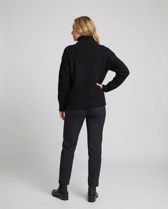 EB | Damen Strickturtleneck Pullover