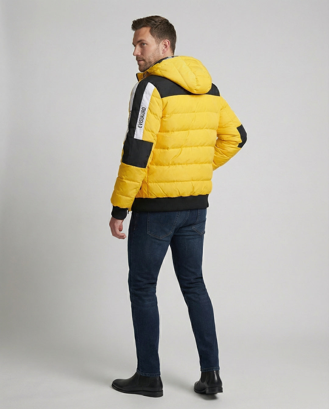 EB | Warme Daunen Winterjacke für Herren