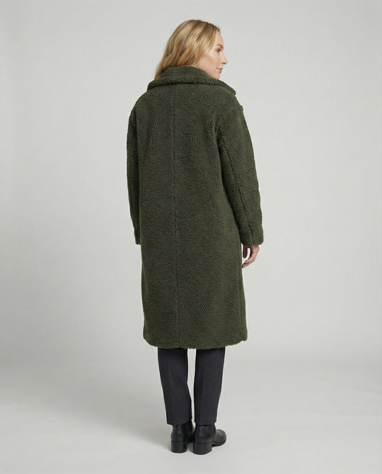 EB | Damen Warmer Fell Wollmantel