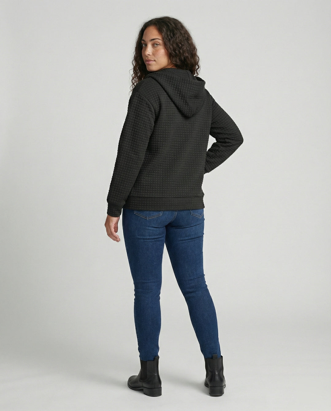EB | Damen Zip-Up Freizeit Hoodie