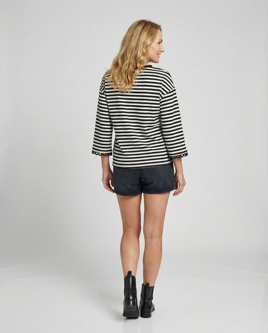 Strickpullover Damen Oversize Maritim