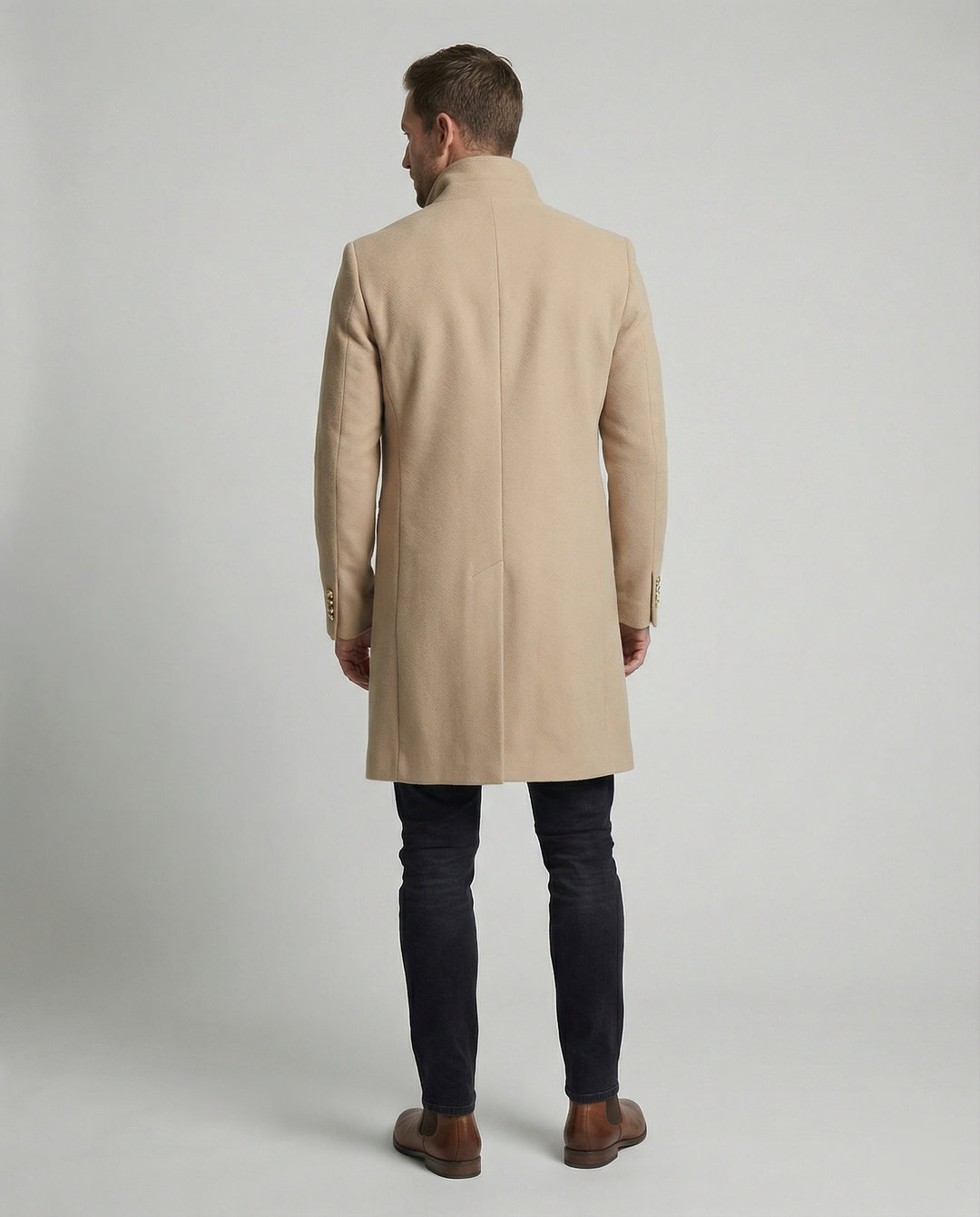 EB | Eleganter Wolltrenchcoat für Männer