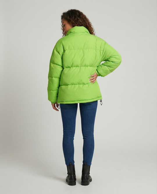 EB | Damen Wasserdichte Oversized Winter-Pufferjacke