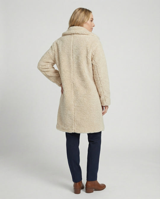 Damen Teddyfell Jacke mit Warm & Kuschelig | EB