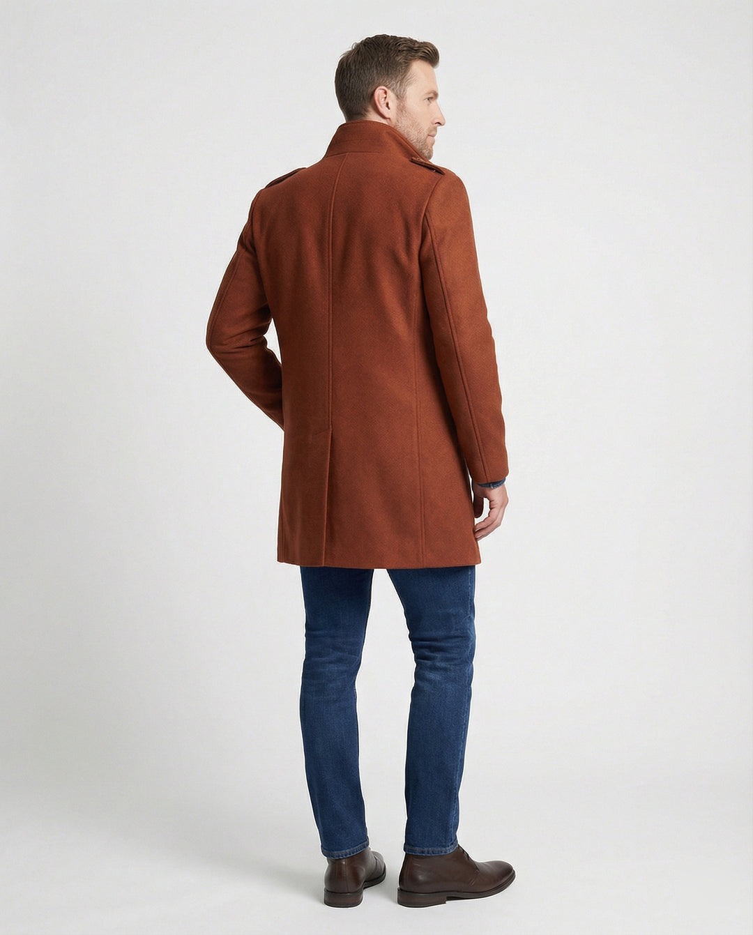 Herren stylische und langlebige Trenchcoat EB