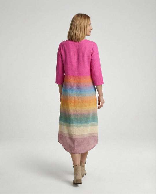 Boho Maxikleid Sommer Damen Taschen