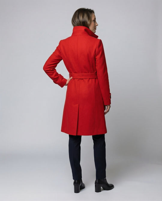 EB | Lange Warme Trench Mantel - Winter