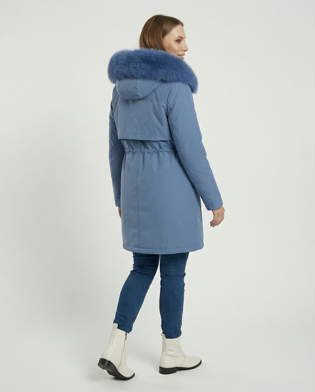 Damen Winterparka mit Wasserdichtem Material & Kapuze | EB