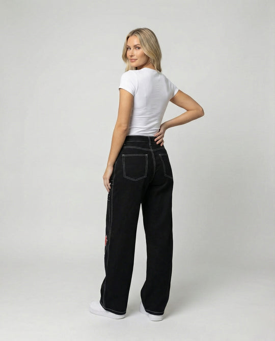 Denim Baggy Jeans mit Weiter Passform & Lässigem Stil | EB