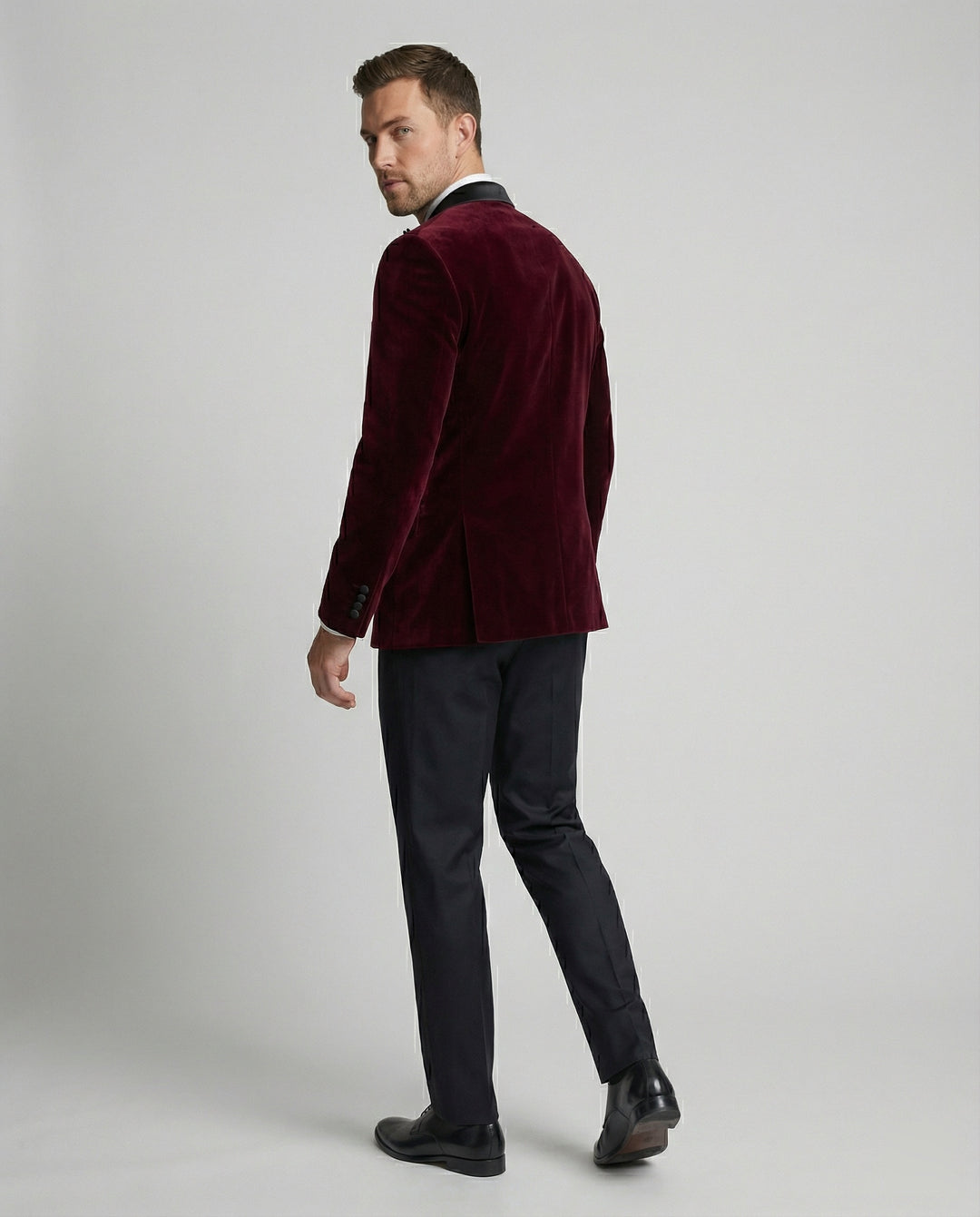 EB | Herren Sommerjacke mit Schmaler Passform und Kontrastierendem Revers