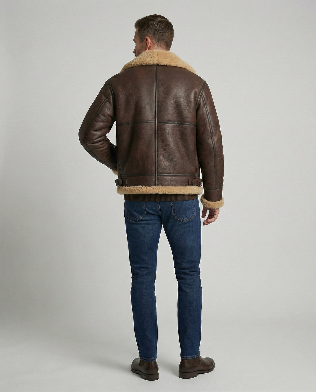 EB | Schaffell Fliegerjacke
