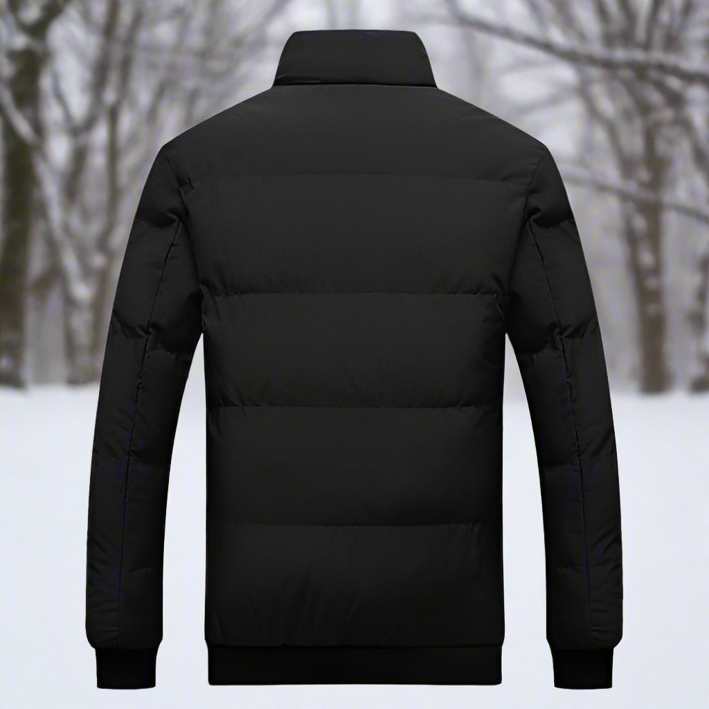 EB | Daunenjacke Isolierend und Leicht Hoher Kragen Gestepptes Design Winddicht und Warm