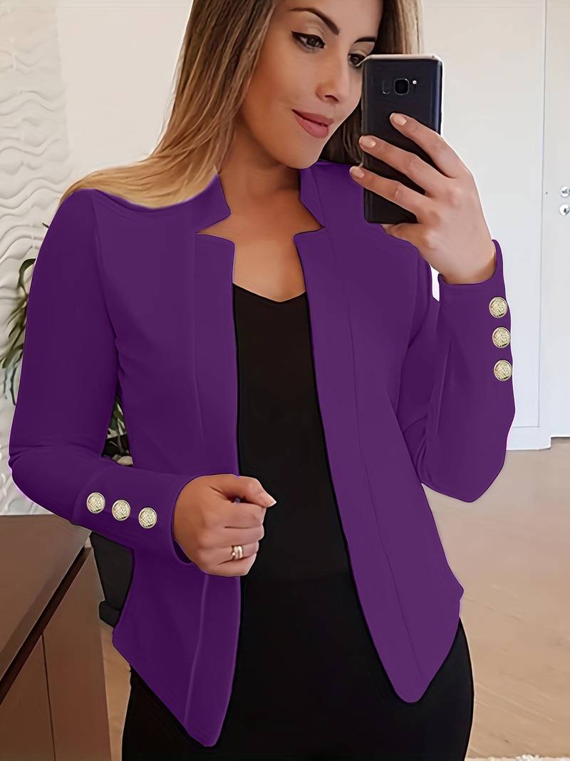 EB | Freizeit Damen Blazer Mit Knöpfen