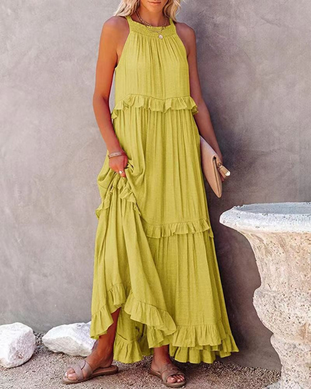EB | Langes Kuchenkleid Kleid