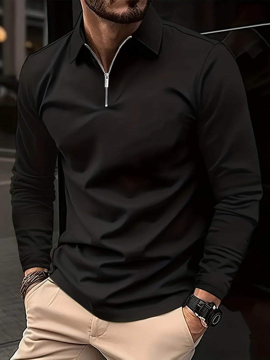 EB | Basics Herren Langarmshirt