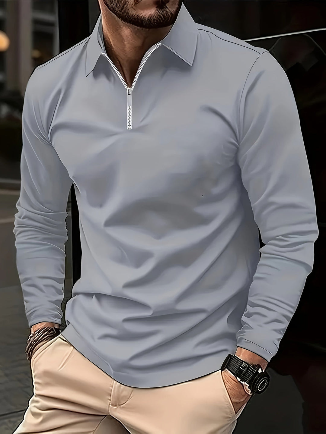 EB | Basics Herren Langarmshirt