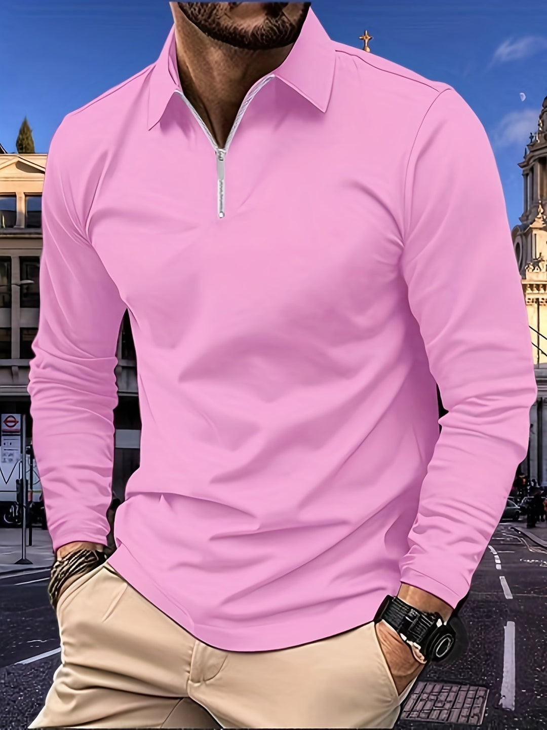 EB | Basics Herren Langarmshirt