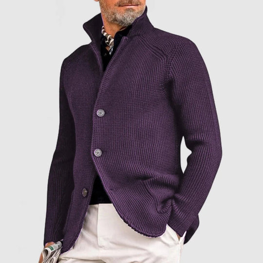 EB | Strickjacke mit Knöpfen Klassisches Design Warm und Stilvoll