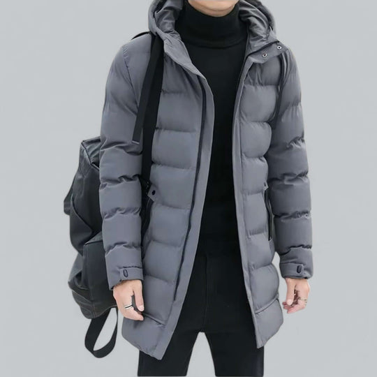 EB | Lang geschnittene gepolsterte Winter Parka Jacke