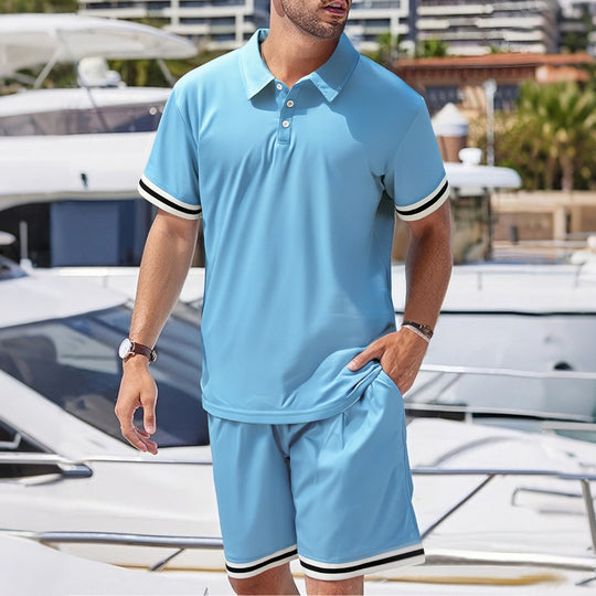 EB | Kurzärmelige Shorts Zweiteiliges Set