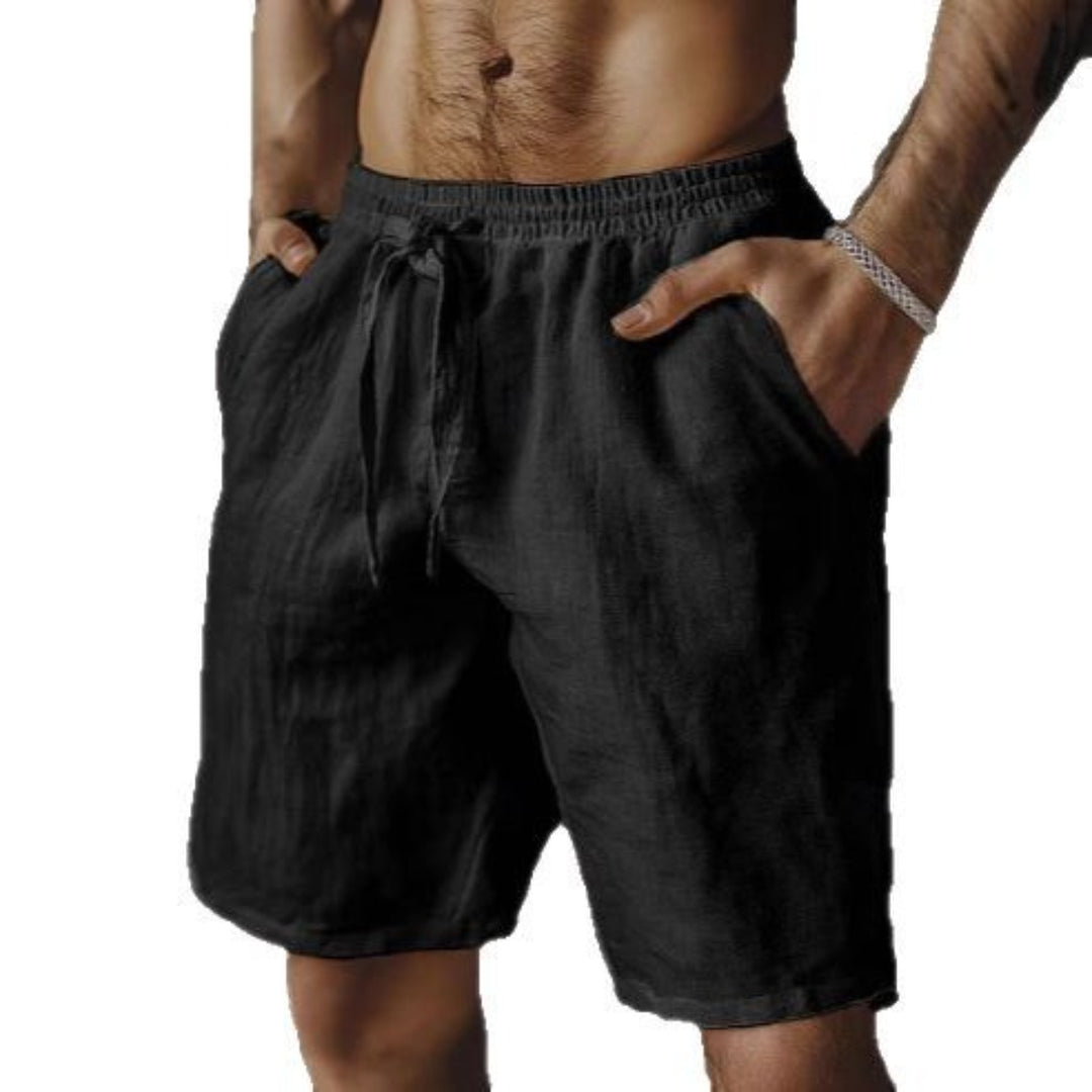 EB | Herren-Schnürshorts aus Baumwolle