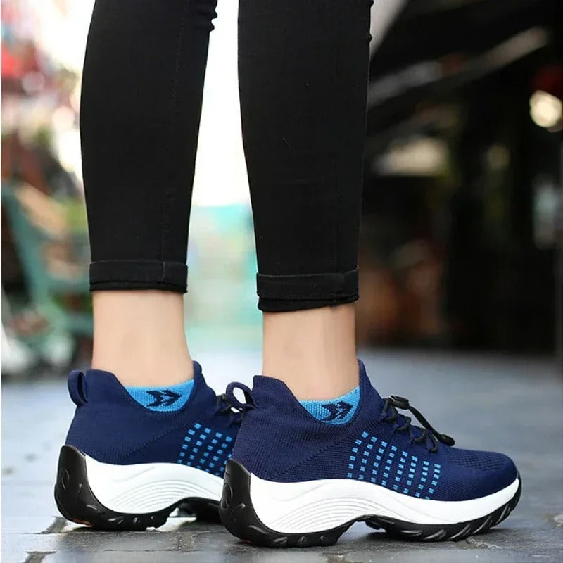 Leichtgewicht gestrickte Leicht athleticschuhe EB