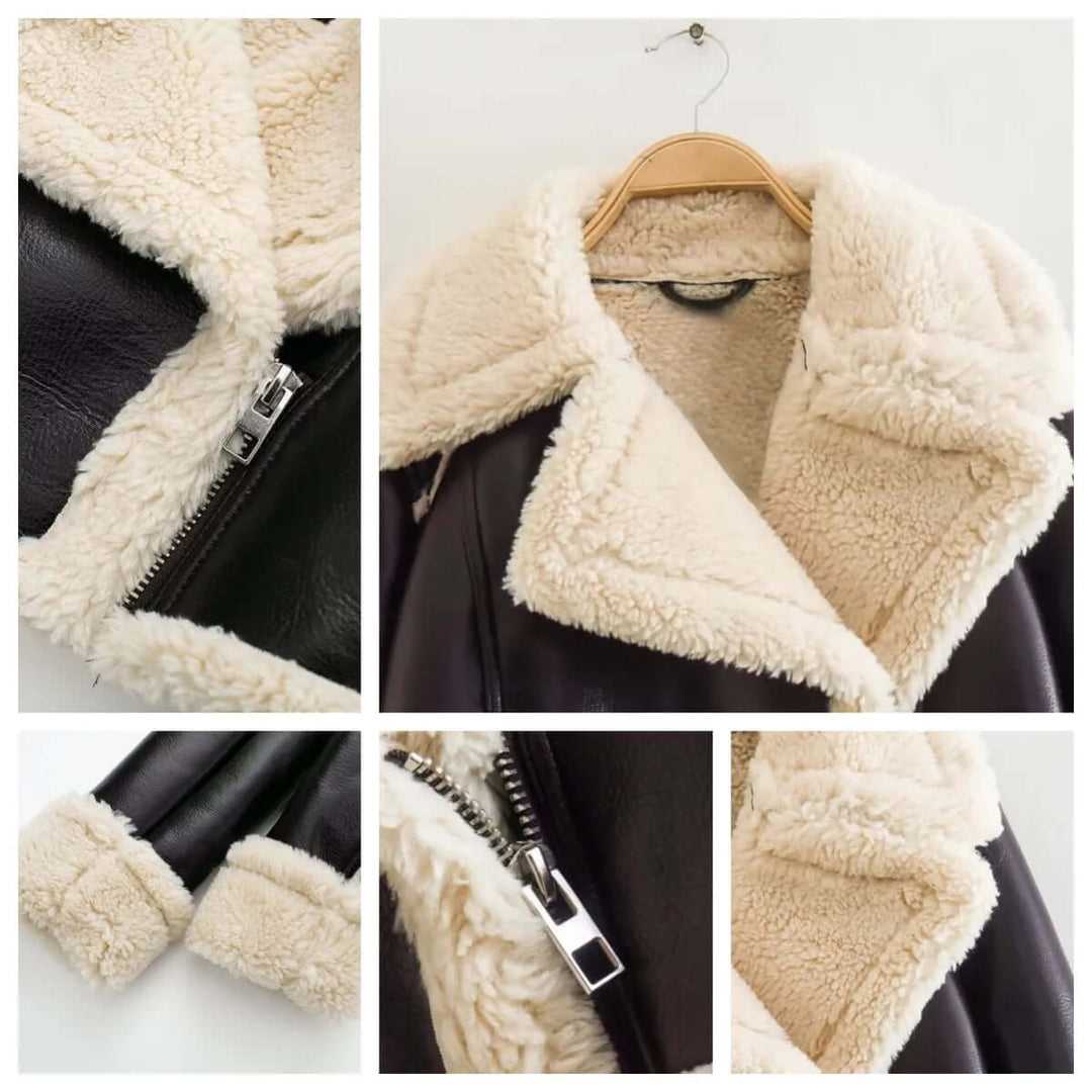 EB | Damen Fleecefutter Kurze Jacke