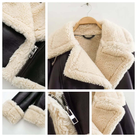 EB | Damen Fleecefutter Kurze Jacke