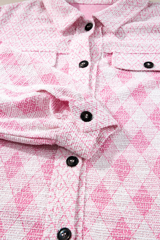 EB | Karo Hemdjacke Baumwollmischung Bunt und Schick