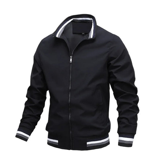 EB | Sportliche Gestreifte Herren Mitteljahresjacke
