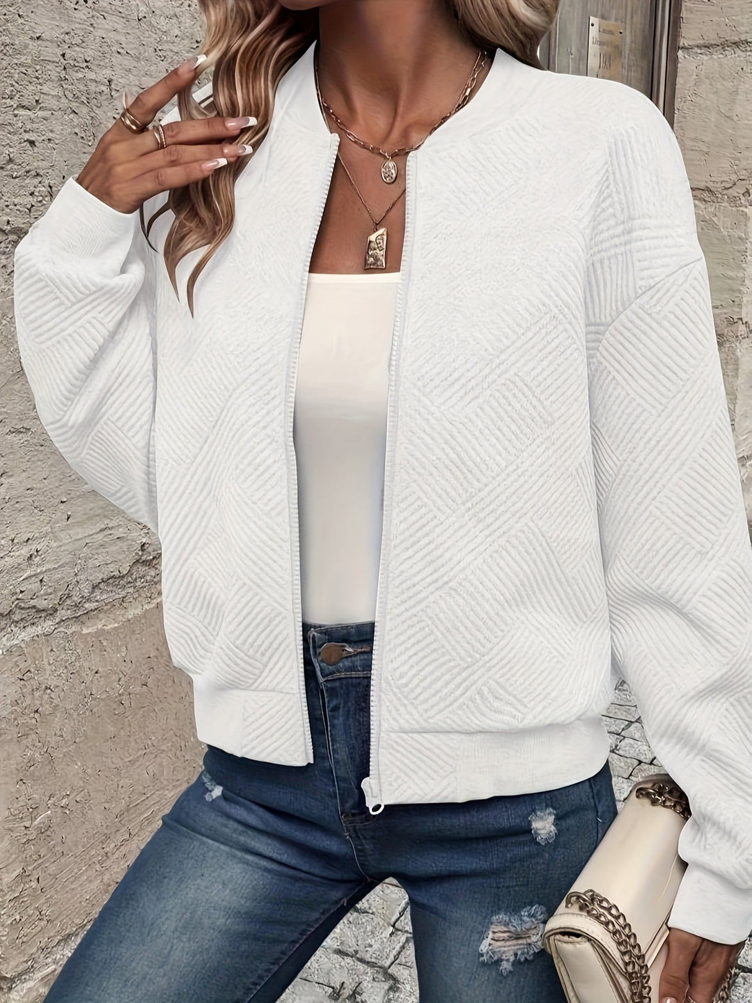 EB | Damen Zip-Up Jacke