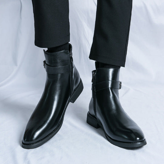 EB | Klassische Leder Herrenstiefel