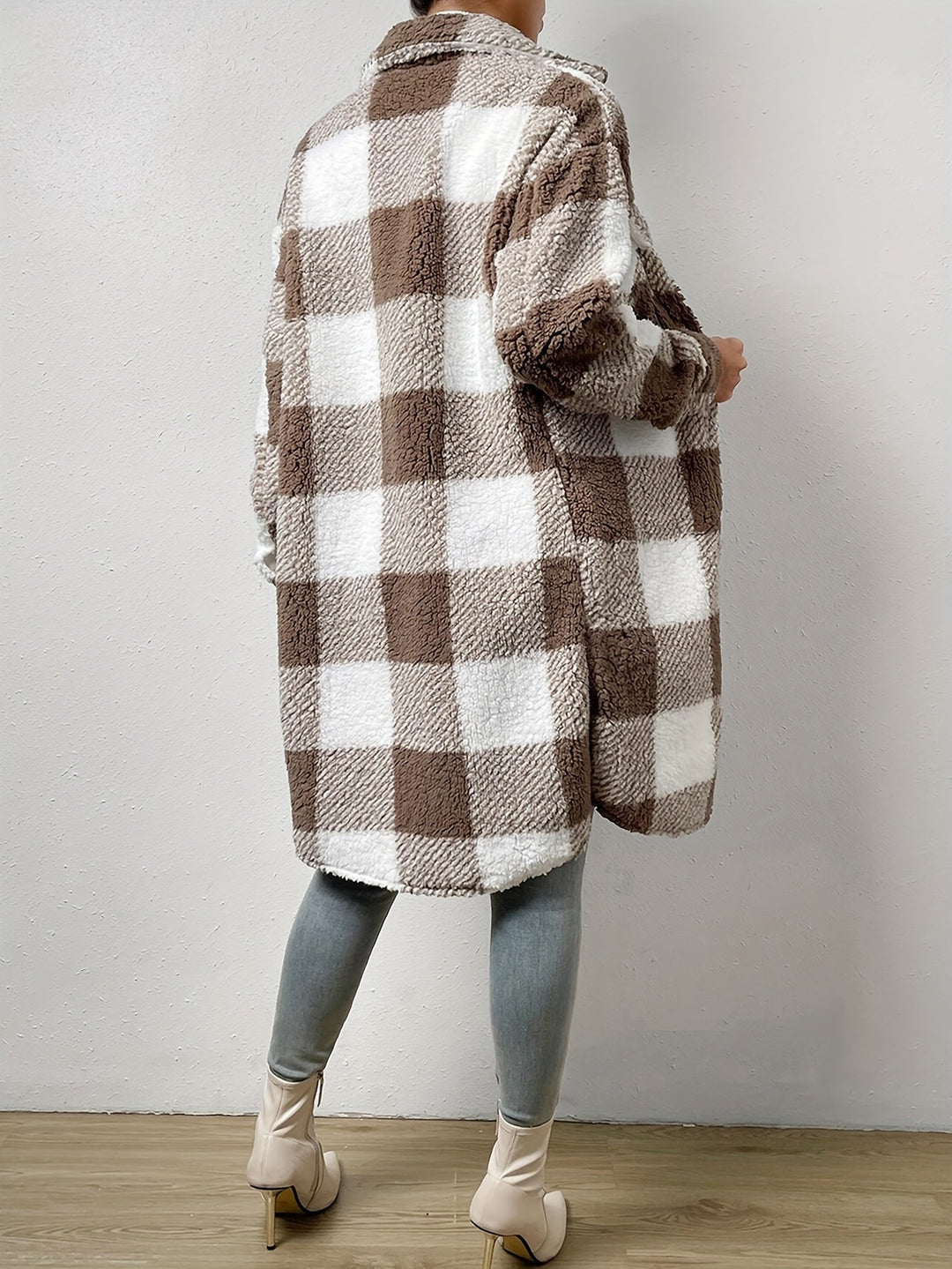 EB | Sherpa-Jacke - elegante Damen-Außenjacke für Stil und Wärme