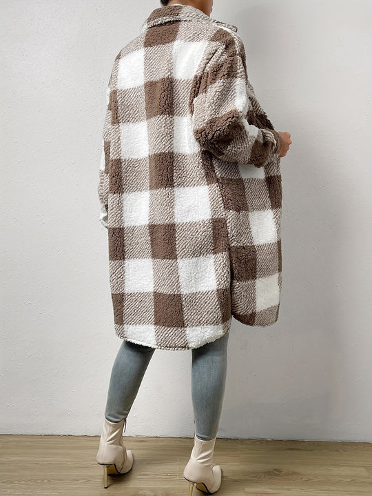 EB | Sherpa-Jacke - elegante Damen-Außenjacke für Stil und Wärme