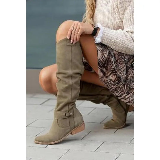 Elegante Overknee-Stiefel für Damen, chic & hochwertig EB EB